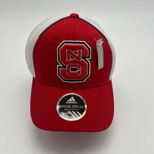 Adidas NC State Wolfpack‎ NCAA Baseball Cap Hat Climalite Official Sideline